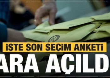 İşte son seçim anketi sonuçları! Ara açıldı…Sürpriz sonuçlar