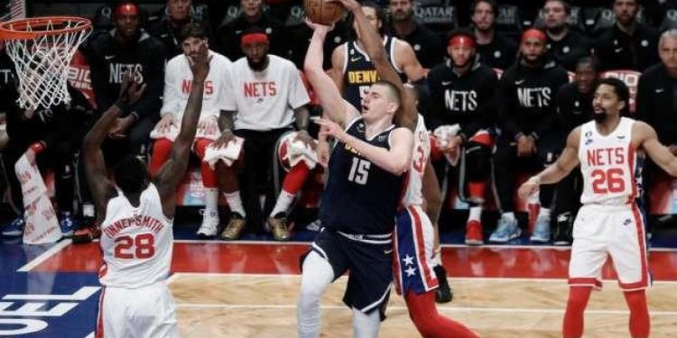 Play-off’ları garantileyen Denver, Brooklyn’i devirdi