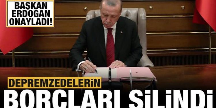 Resmi Gazete’de yayımlandı: Depremzedelerin elektrik ve doğal gaz borçları silindi