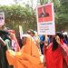 Somali’deki terör saldırısını, ellerindeki Erdoğan posterleriyle kınadılar