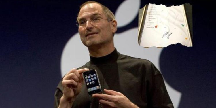 Steve Jobs’un imzasının bulunduğu mektup, dudak uçuklatan fiyata satışa sunuldu!