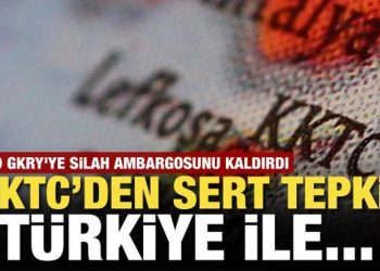 ABD Rumlara silah ambargosunu kaldırdı! KKTC tepki gösterdi: Türkiye ile…