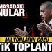 Milyonların gözü kritik toplantıda! Cumhurbaşkanı Erdoğan kararları açıklayacak!