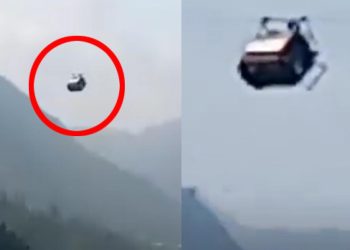 Pakistan’da okula giden çocuklar 274 metrede asılı kaldı