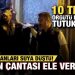 Yanan çantası ele verdi! Hain planları suya düştü: 10 terör örgütü mensubu tutuklandı