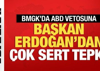 BMGK’daki skandal ABD vetosu sonrası Başkan Erdoğan’dan ilk tepki