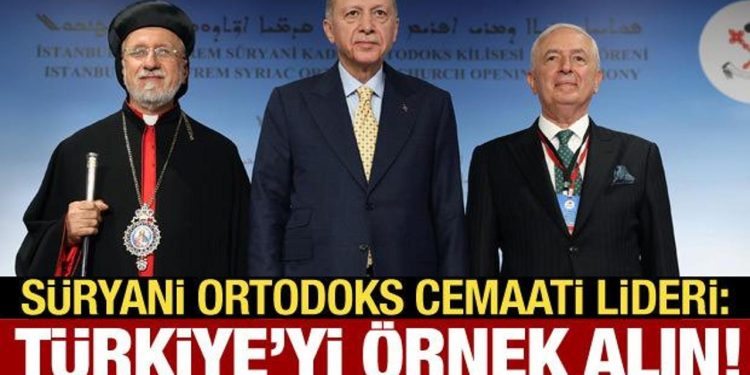 Süryani Ortodoks Cemaati Lideri: Türkiye’yi örnek alsalar savaş olmazdı