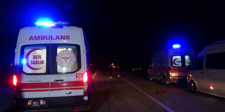 Uşak’ta işçi servisleri çarpıştı: Çok sayıda yaralı var!